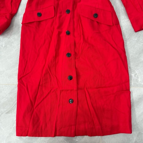 Women’s Vintage Liz Claiborne Button Down Business Office Dress Size 8 - Picture 7 of 16